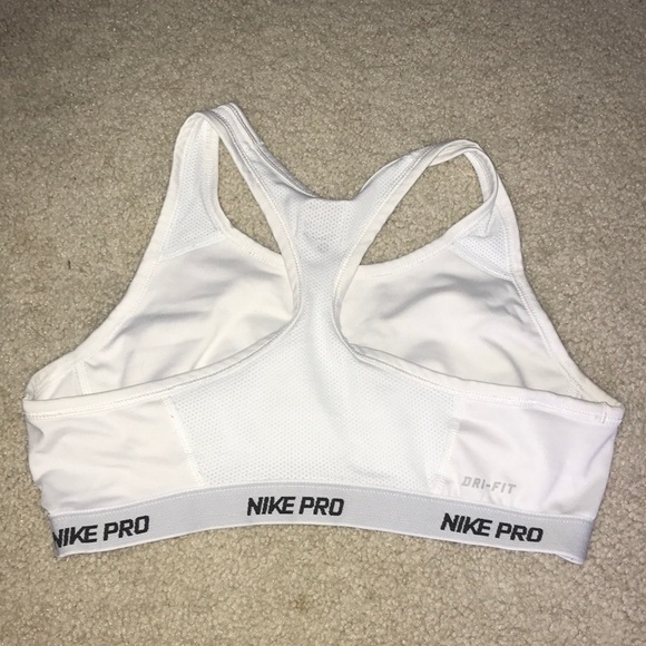 Super cute white Nike sports bra!! - Picture 2 of 2
